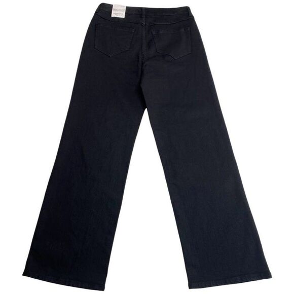 INC Rhinestone Jeans Women's 27 SMALL Black High-Rise Straight Pockets NWOT - Picture 4 of 16